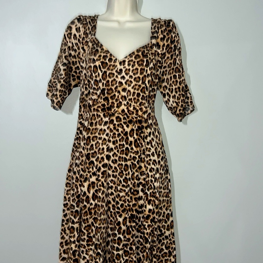 Torrid leopard print dress size 1